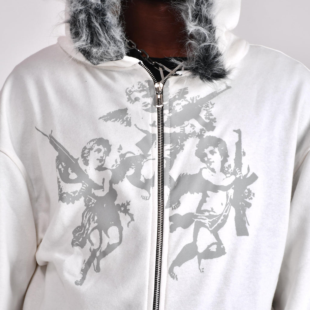 HEAVENS FALL JACKET [WHITE]