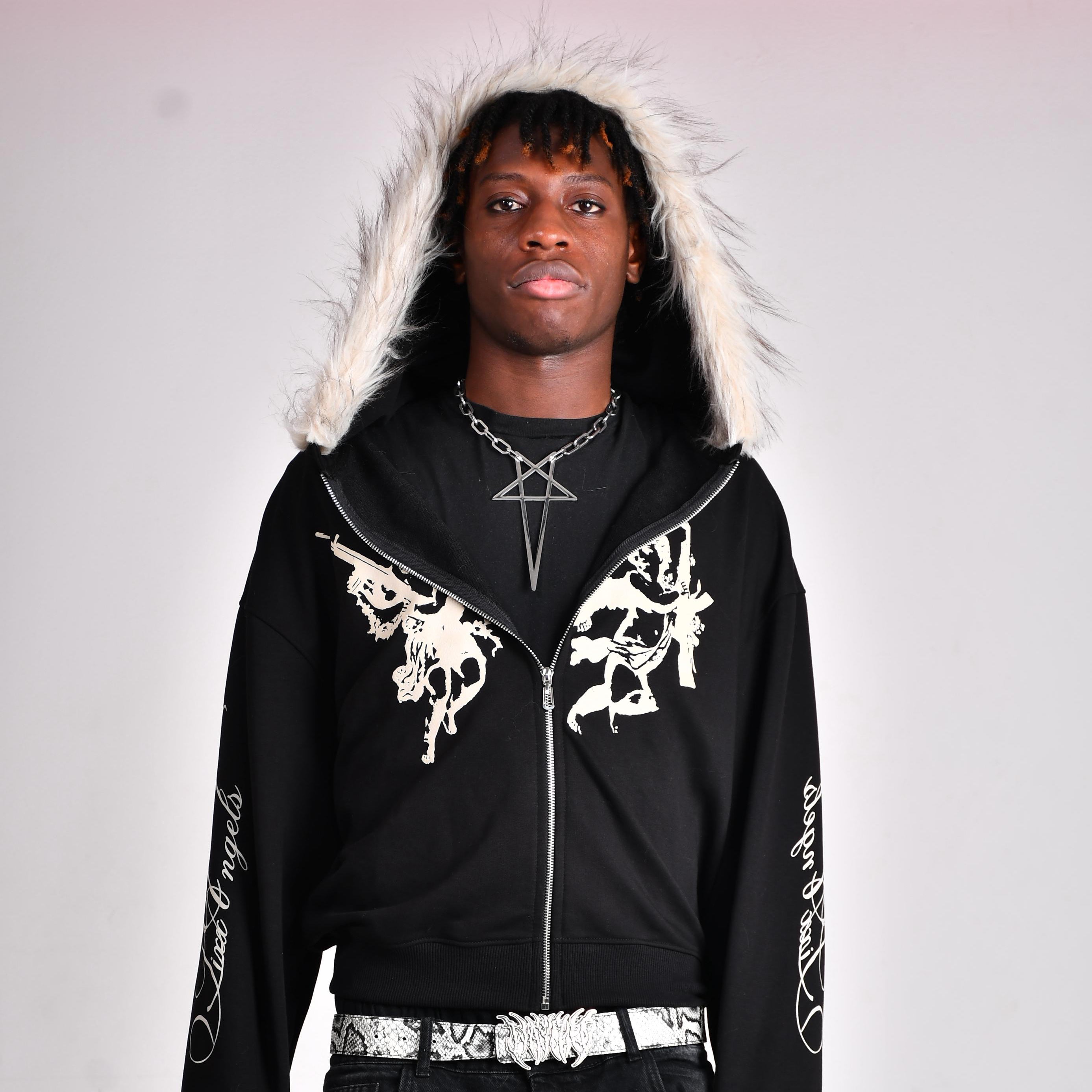 HEAVENS FALL JACKET [BLACK]