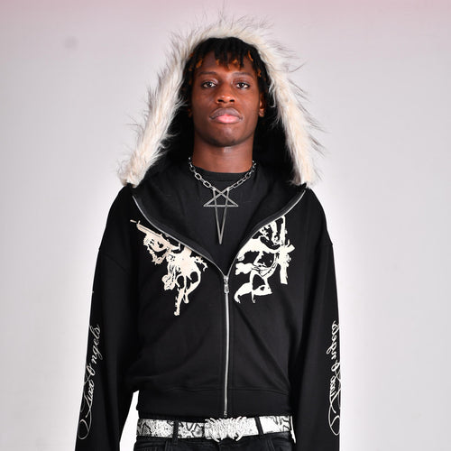 HEAVENS FALL JACKET [BLACK]