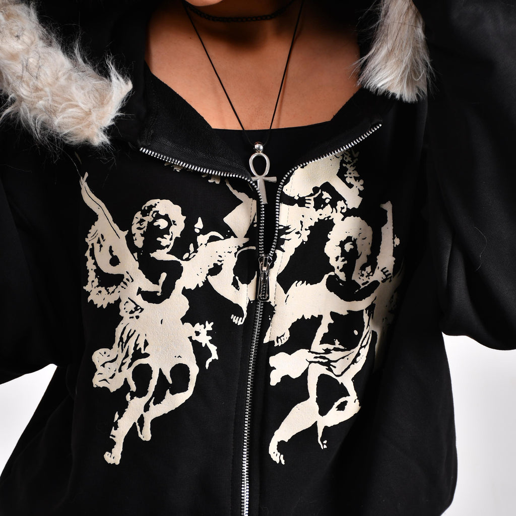 HEAVENS FALL JACKET [BLACK]