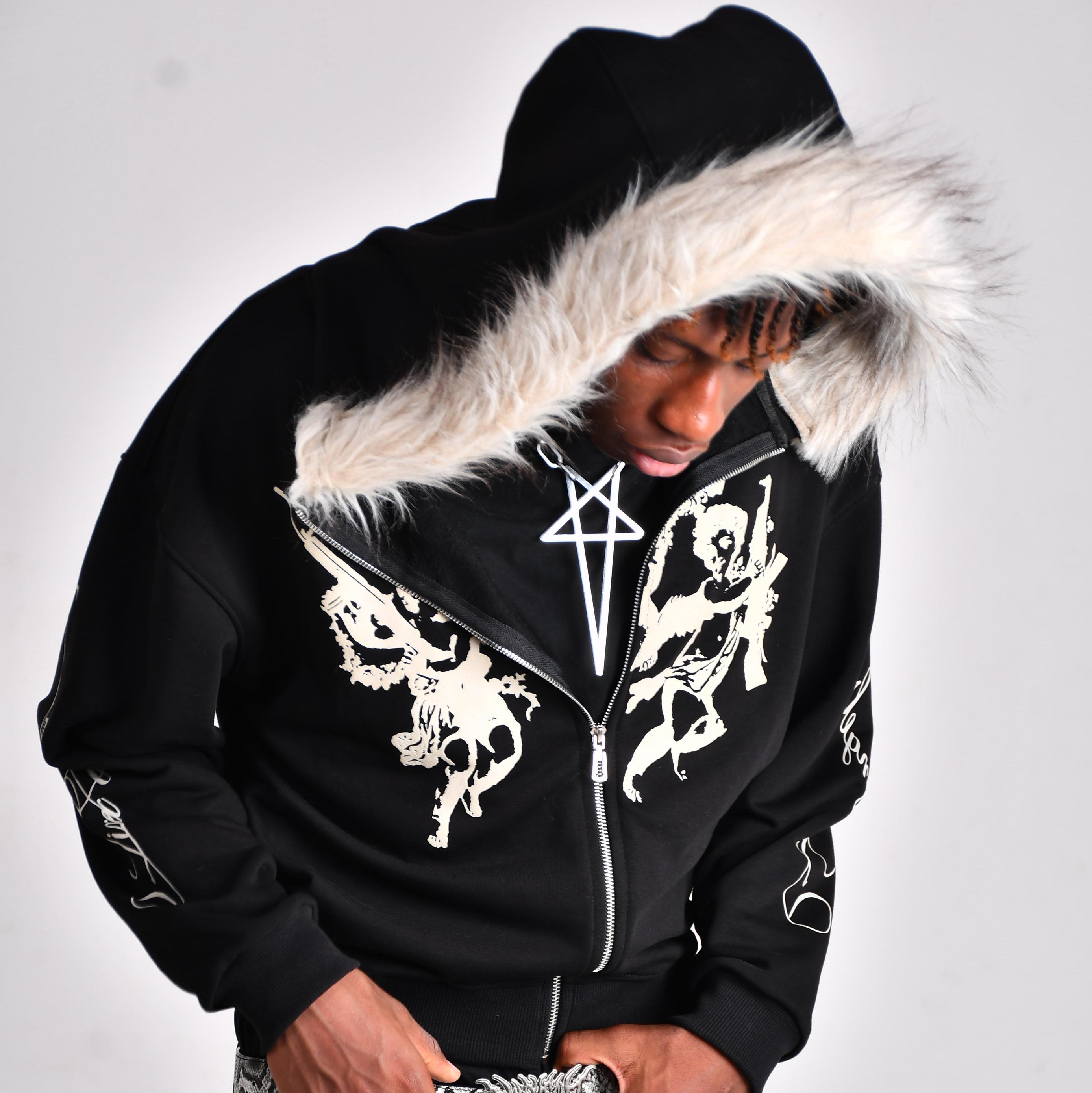 HEAVENS FALL JACKET [BLACK]